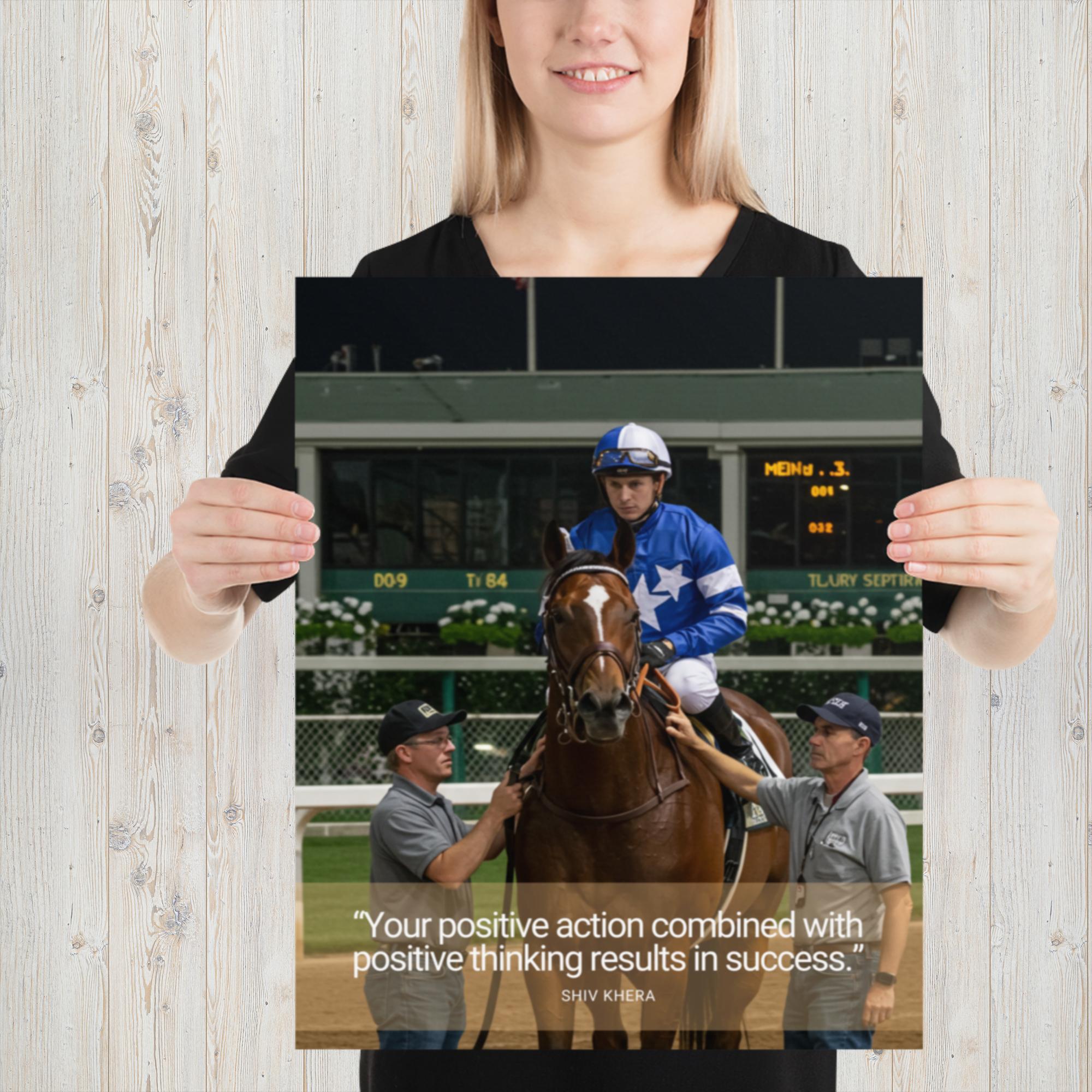 Poster Print: Your positive action combined