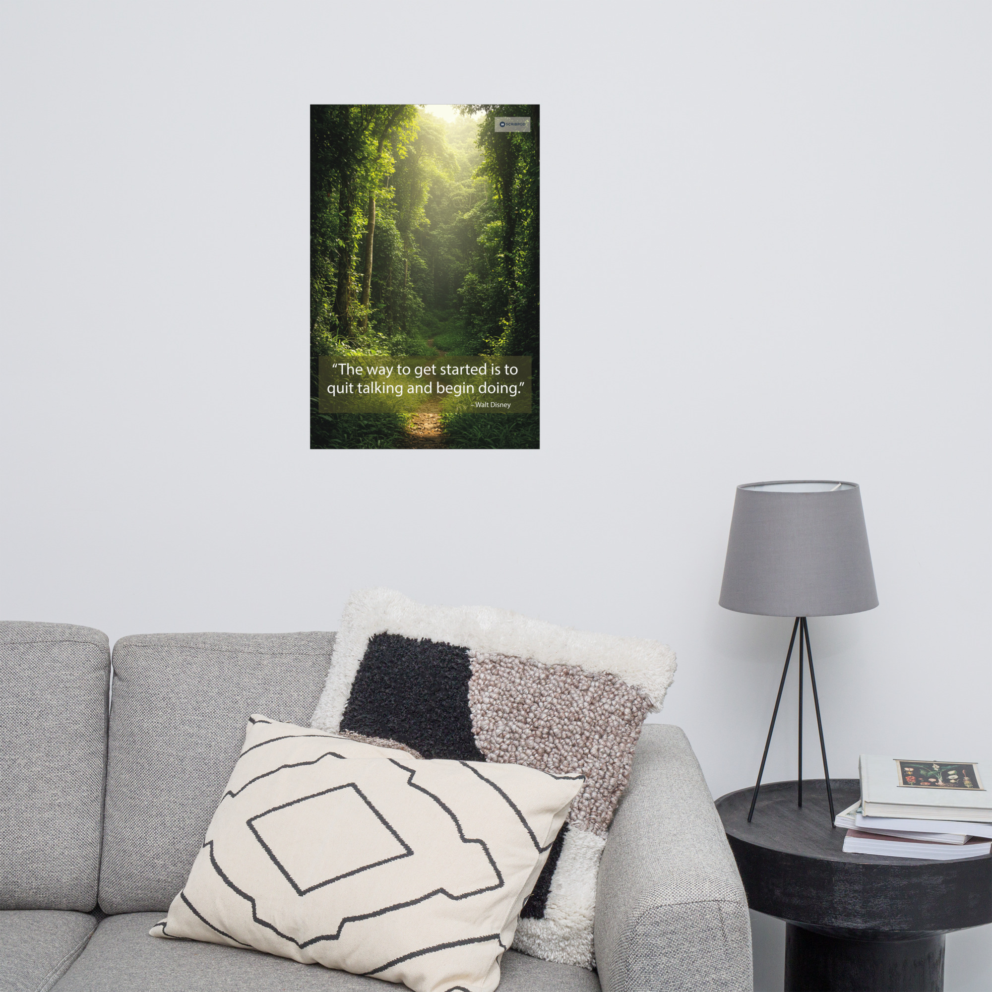 Poster Print: The way to get started