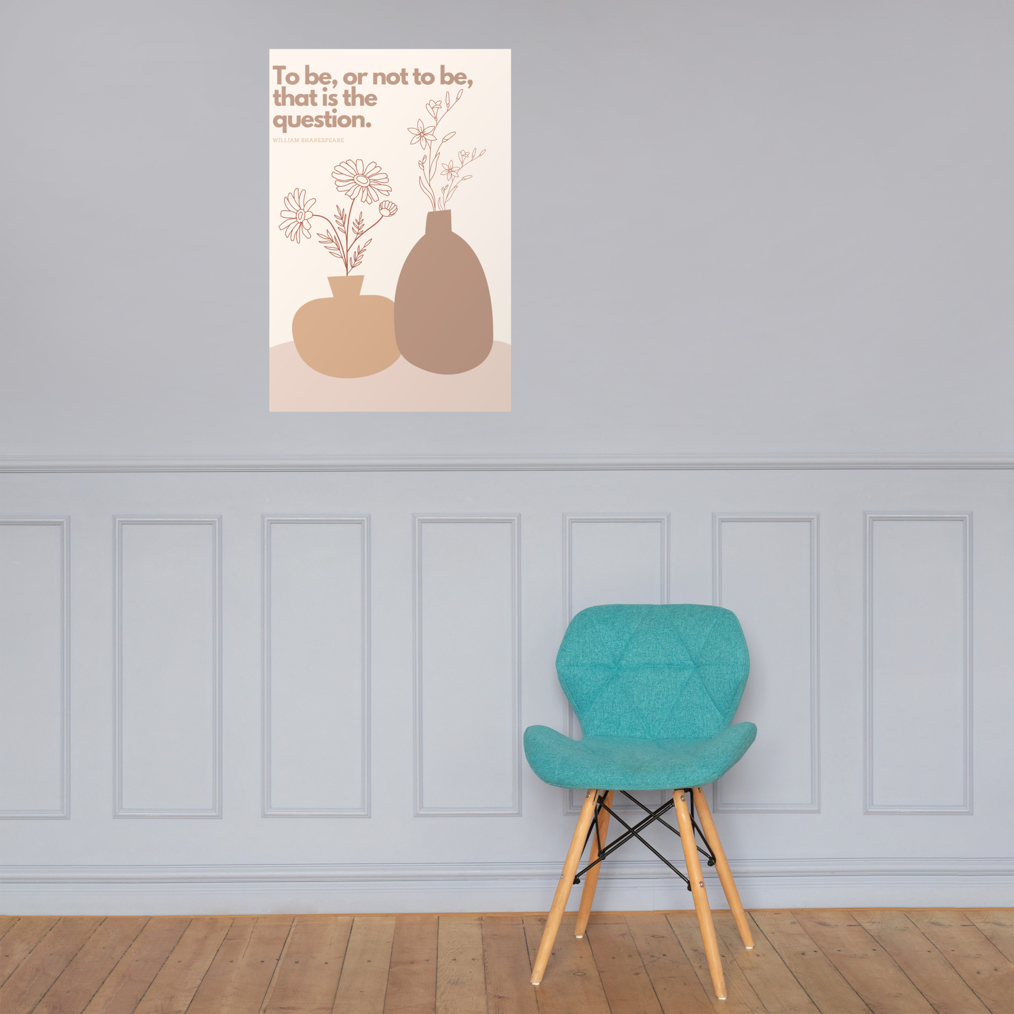Poster Print: To Be or Not To Be