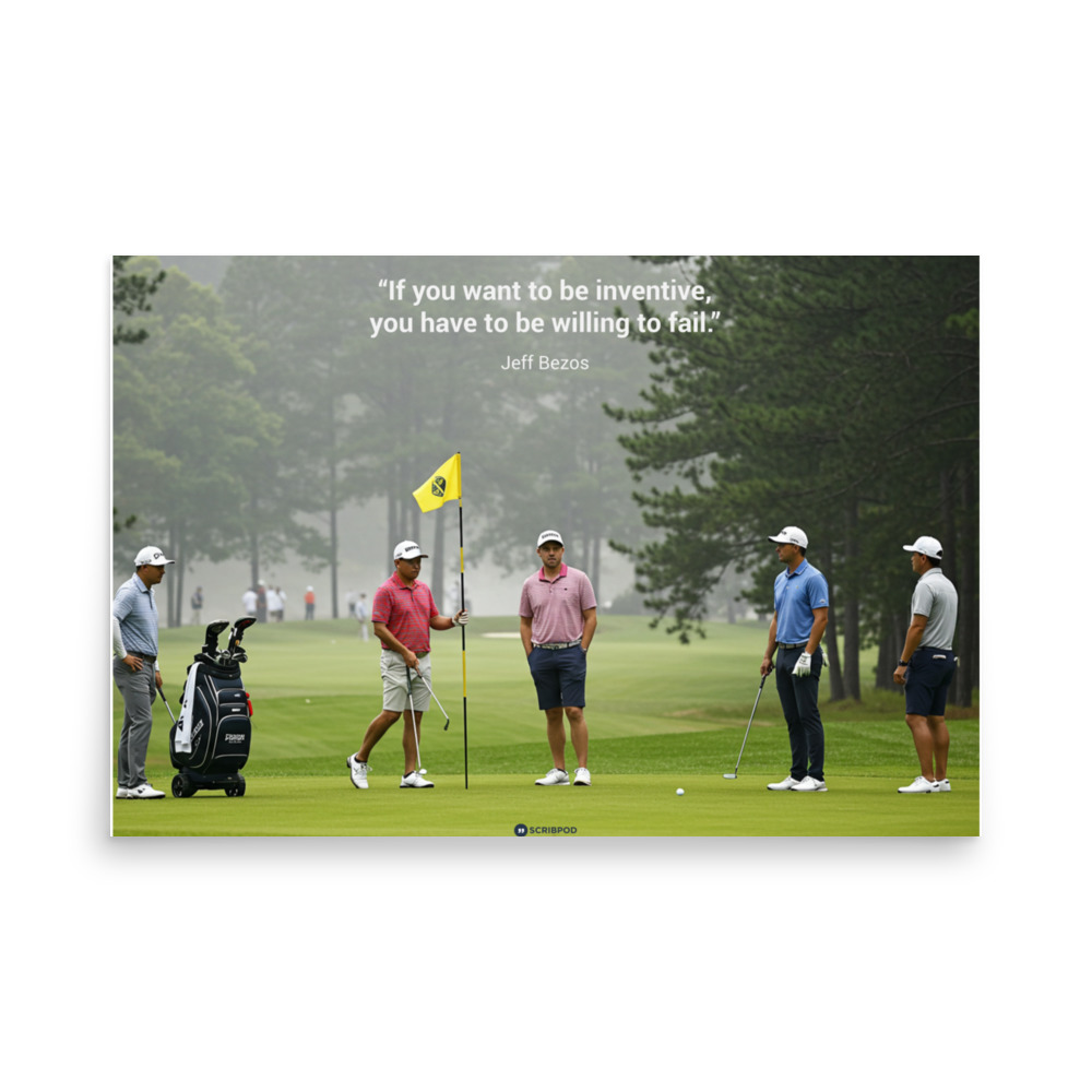 Poster Print: If you want to be inventive